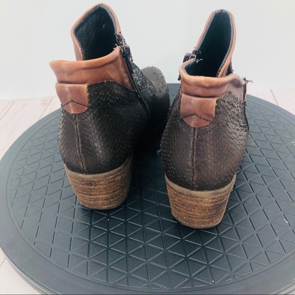 Khrio‎ Women’s leather ankle boots dark brown 10/40 - Picture 5 of 12